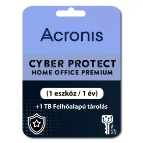   Acronis Cyber Protect Home Office Premium (1 urządzenie / 1 rok) + 1 TB Magazyn w chmurze