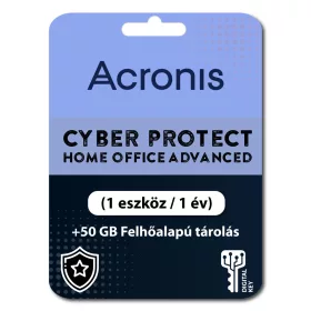   Acronis Cyber Protect Home Office Advanced (1 urządzenie / 1 rok) + 50 GB Magazyn w chmurze