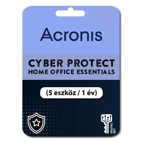 Acronis Cyber Protect Home Office Essentials (5 urządzeń / 1 rok)