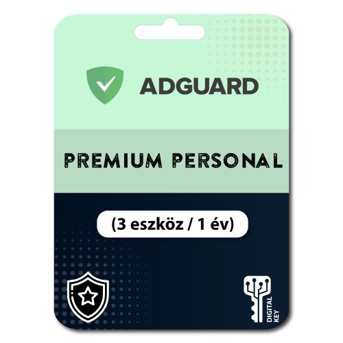 AdGuard Premium Personal (3 urządzeń / 1 rok)