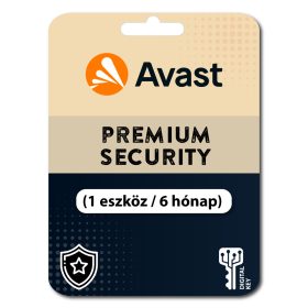 Avast Premium Security (1 urządzenie / 6 miesięcy)
