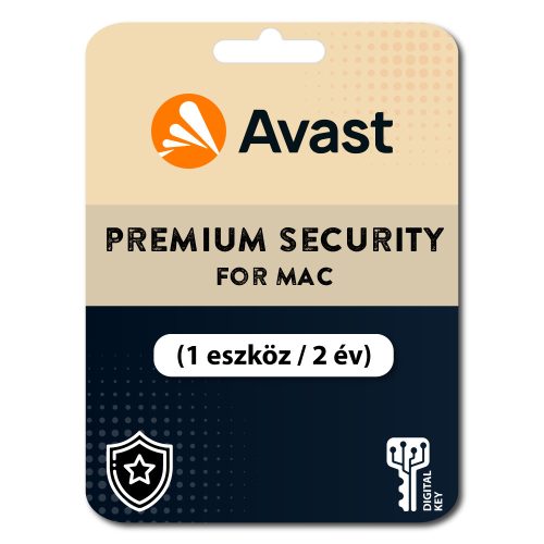 Avast Premium Security for MAC (1 urządzenie / 2 lata)