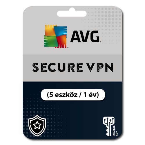 AVG Secure VPN (5 urządzeń / 1 rok)