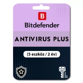 Bitdefender Antivirus Plus (EU) (5 urządzeń / 2 lata)