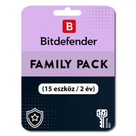 Bitdefender Family Pack (EU) (15 urządzeń / 2 lata)