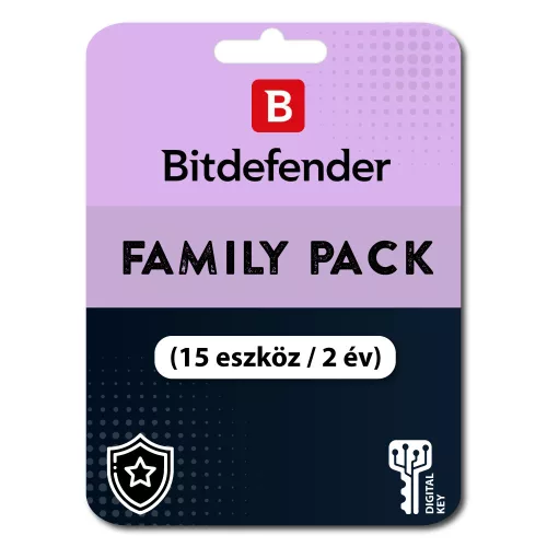 Bitdefender Family Pack (EU) (15 urządzeń / 2 lata)