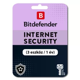 Bitdefender Internet Security (EU) (3 urządzeń / 1 rok)