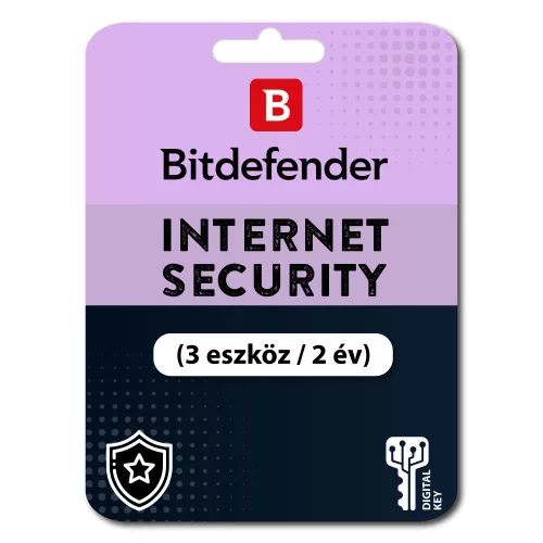 Bitdefender Internet Security (3 urządzeń / 2 lata)