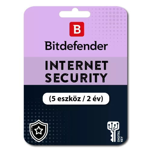 Bitdefender Internet Security (EU) (5 urządzeń / 2 lata)