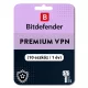 Bitdefender Premium VPN (10 urządzeń  / 1 rok)
