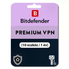 Bitdefender Premium VPN (EU) (10 urządzeń  / 1 rok)