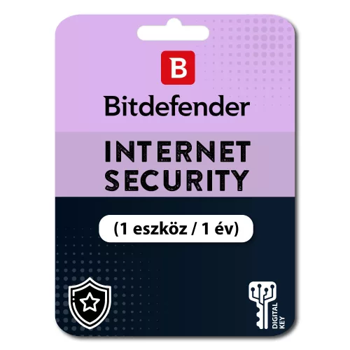 Bitdefender Internet Security (1 urządzenie / 1 rok)