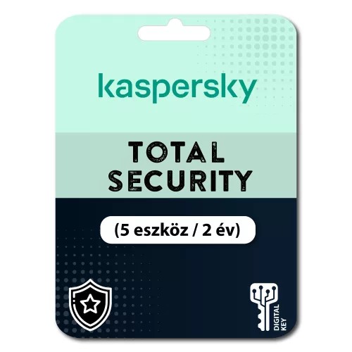 Kaspersky Total Security (5 urządzeń / 2 lata)