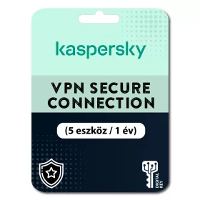 Kaspersky VPN Secure Connection (5 urządzeń / 1 rok)
