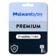 Malwarebytes Premium (1 urządzenie / 1 rok)