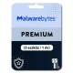 Malwarebytes Premium (3 urządzeń / 1 rok)