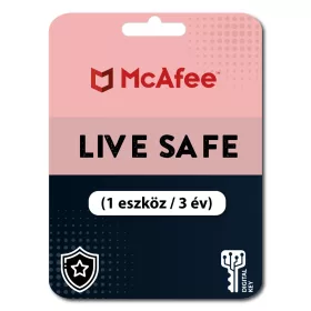 McAfee LiveSafe (1 urządzenie / 3 lata)
