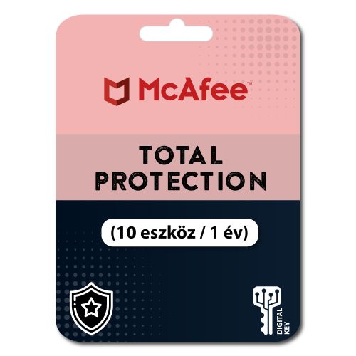 McAfee Total Protection (EU) (10 urządzeń / 1 rok)