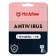 McAfee Antivirus (10 urządzeń / 1 rok)