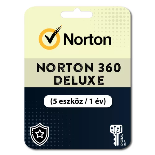Norton 360 Deluxe (EU) (5 urządzeń / 1 rok)