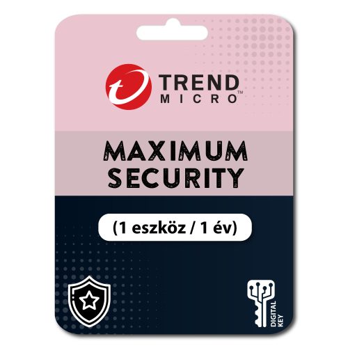 Trend Micro Maximum Security (1 urządzenie / 1 rok)
