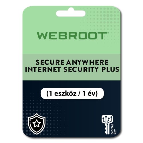 Webroot SecureAnywhere Internet Security Plus (EU) (1 urządzenie / 1 rok)