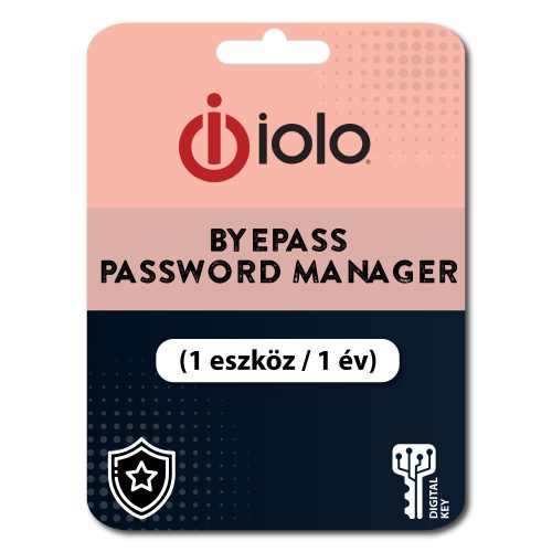 iolo ByePass Password Manager (1 urządzenie / 1 rok)