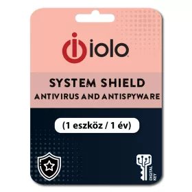   iolo System Shield AntiVirus and AntiSpyware (1 urządzenie / 1 rok)