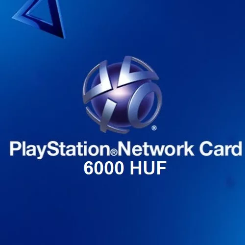 Playstation Network Card 6000 HUF (Hungary)
