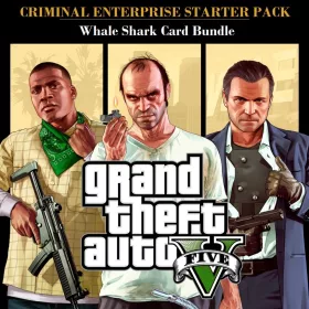   Grand Theft Auto V + Criminal Enterprise Starter Pack (DLC) + Whale Shark Cash Card ($4.250.000) Bundle