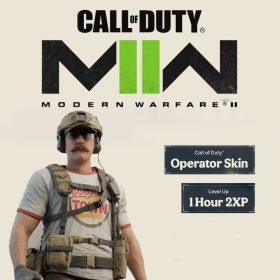 Call of Duty: Modern Warfare II - Burger King Operator Skin + 1 Hour 2XP (DLC)   Call of Duty: Modern Warfare II - Burger King Operator Skin + 1 Hour 2XP (DLC)