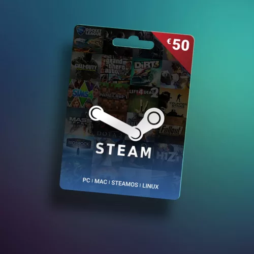 Steam Wallet Card 50 EUR (EU)