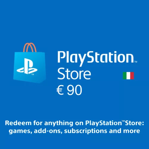Playstation Network Gift Card - 90 EUR (Italy)