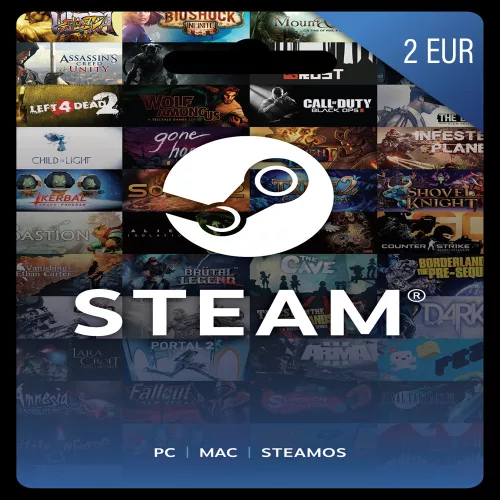 Steam Gift Card 2 EUR