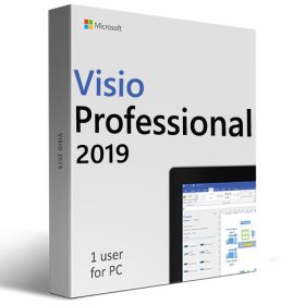   Microsoft Visio Professional 2019 (Z możliwością przeprowadzki)