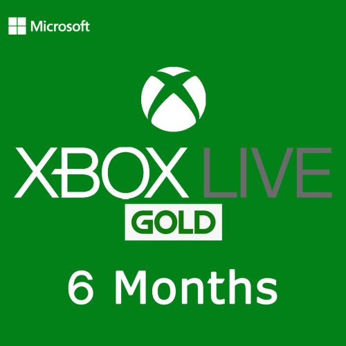 Xbox Live Gold - 6 Miesiąc