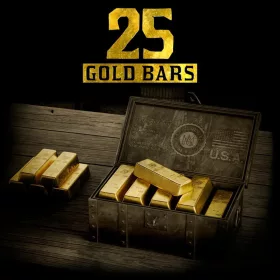 Red Dead Online - 25 Gold Bars