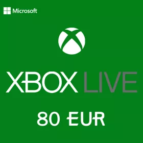Xbox Live Gift Card - 80 EUR (EU)