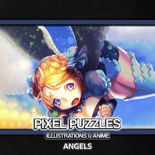 Pixel Puzzles Illustrations & Anime: Jigsaw Pack - Angels (DLC)