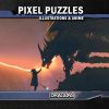 Pixel Puzzles Illustrations & Anime: Jigsaw Pack - Dragons (DLC)