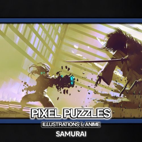 Pixel Puzzles Illustrations & Anime: Jigsaw Pack - Samurai (DLC)