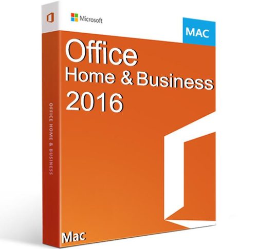 Microsoft Office 2016 Home & Business (MAC) (Z możliwością przeprowadzki)