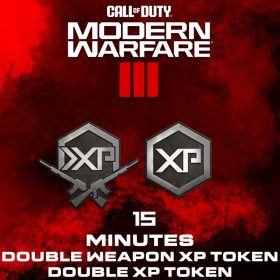   Call of Duty: Modern Warfare III - 15 Minutes Double XP Token + 15 Minutes Double Weapon XP Token (DLC)