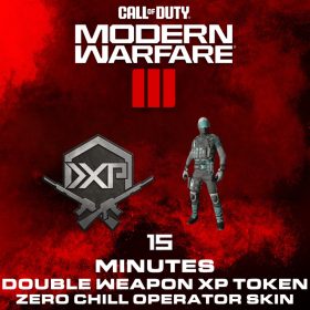   Call of Duty: Modern Warfare III - Zero Chill Operator Skin + 15 Minutes Double Weapon XP Token (DLC)