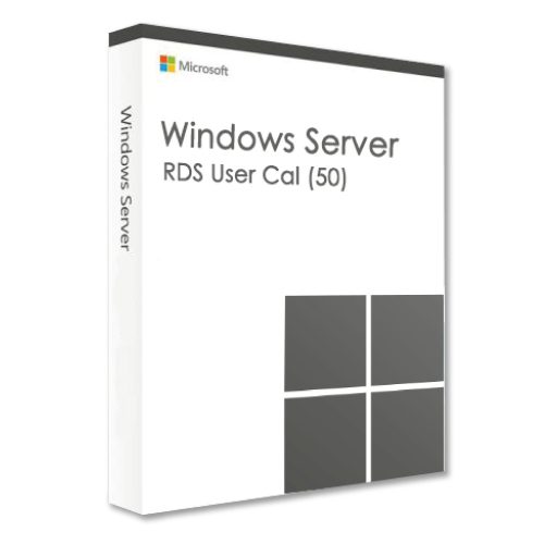 Microsoft Windows Server 2025 Remote Desktop Services User CAL (50 felhasználó)