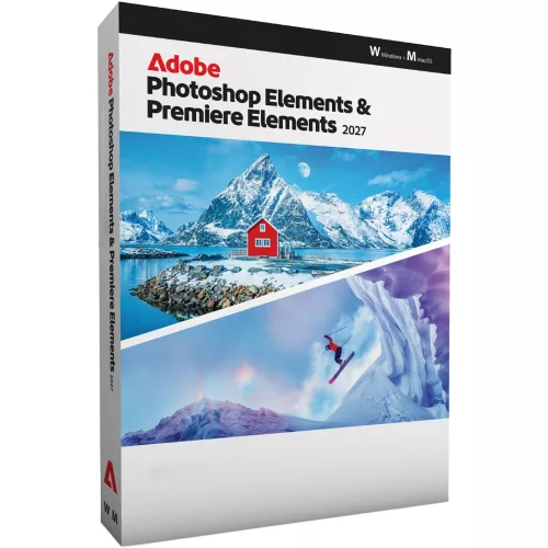 Adobe Photoshop Elements & Premiere Elements 2027 (1 urządzenie / 3 lata) (Windows / Mac) (EU)